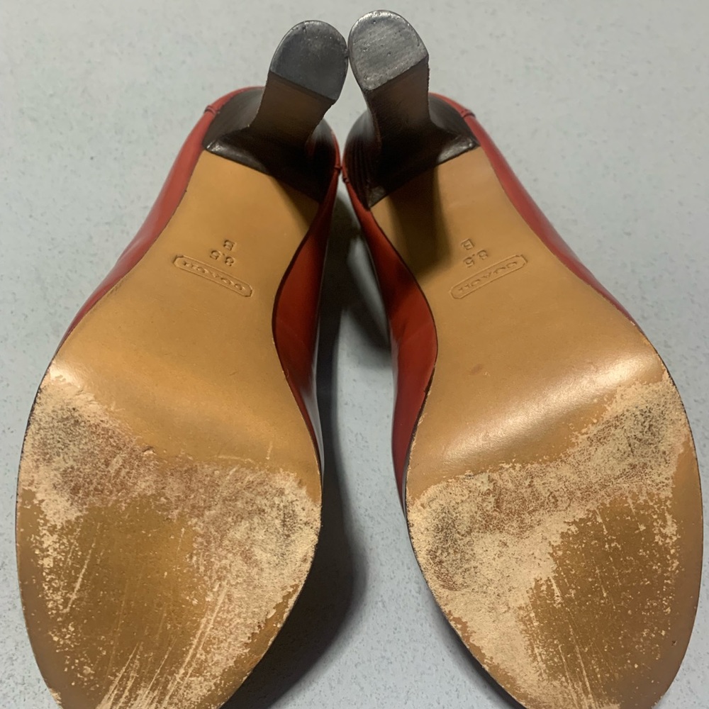 Coach Alissa Tassel Loafer Platform Heels - Picture 9 of 9